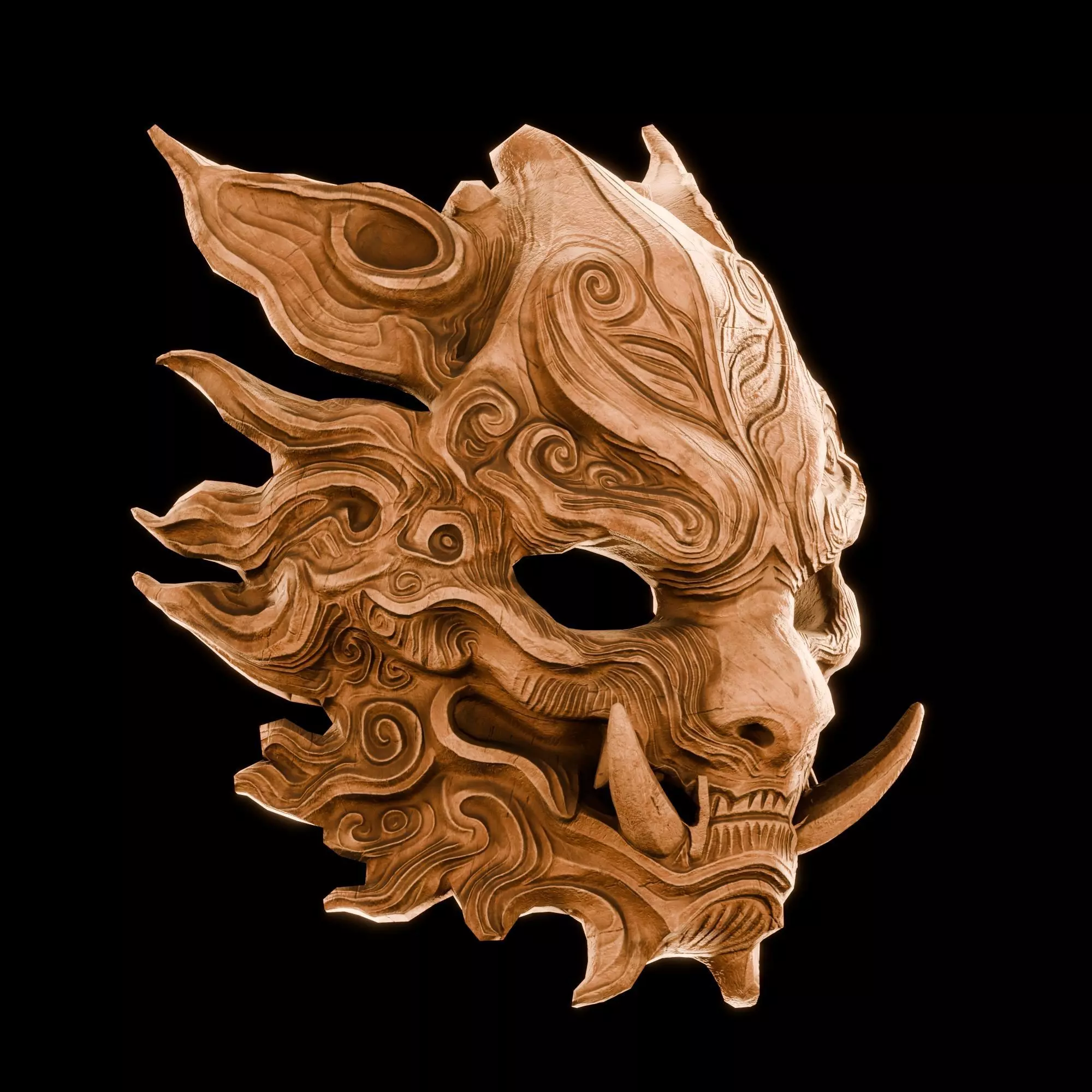 Nepal Buddhist Sculptures And Artifacts 3D Model Collection Low-poly 3D model_9