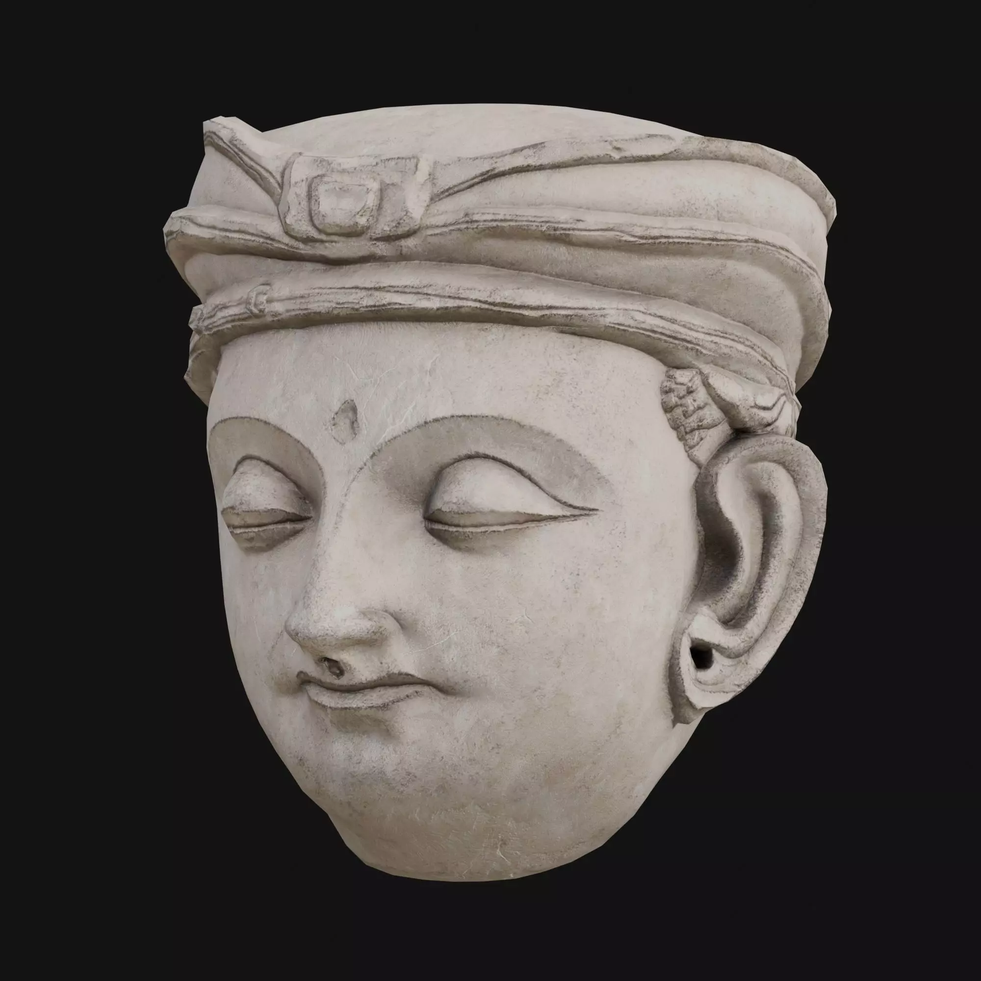 Nepal Buddhist Sculptures And Artifacts 3D Model Collection Low-poly 3D model_36