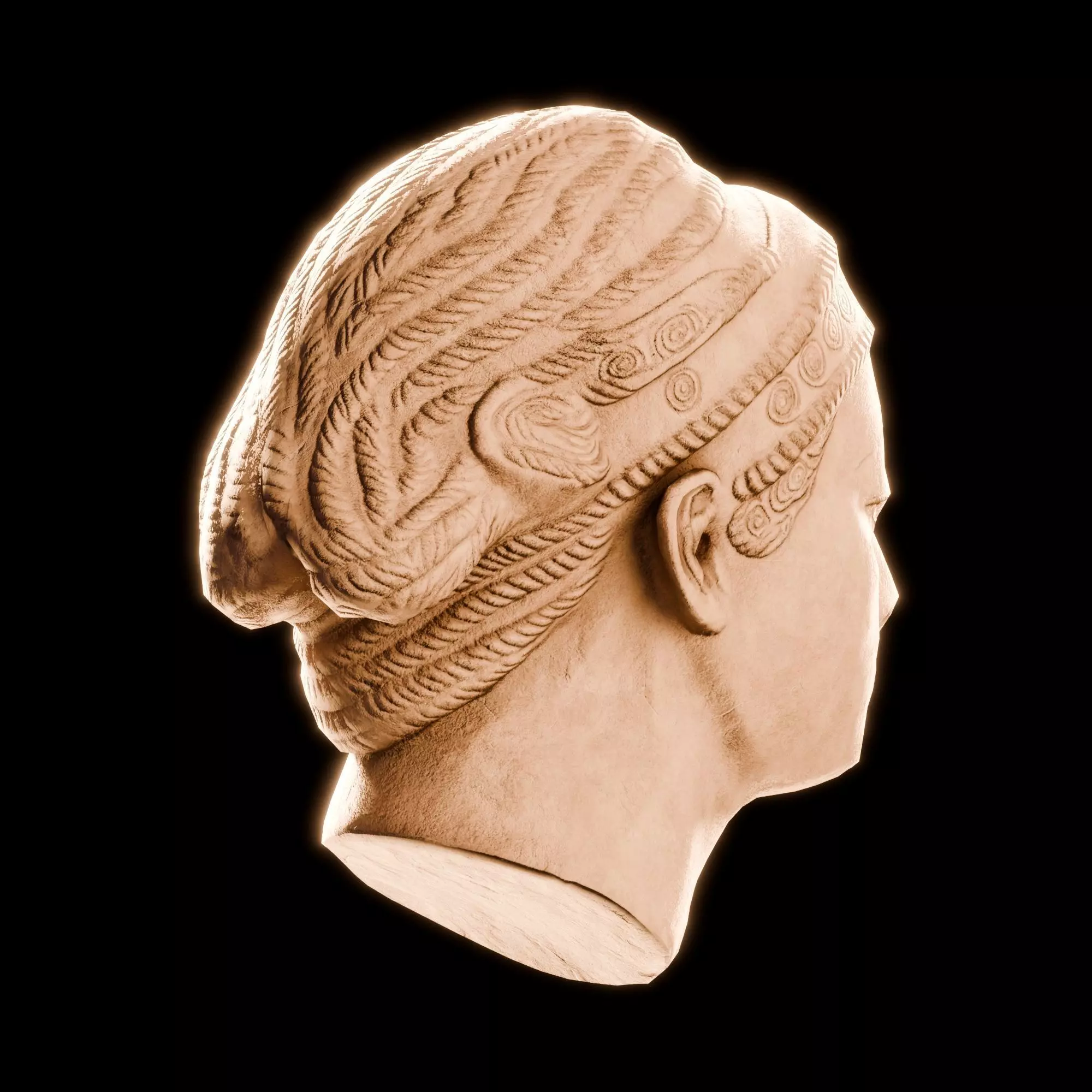 Nepal Buddhist Sculptures And Artifacts 3D Model Collection Low-poly 3D model_75