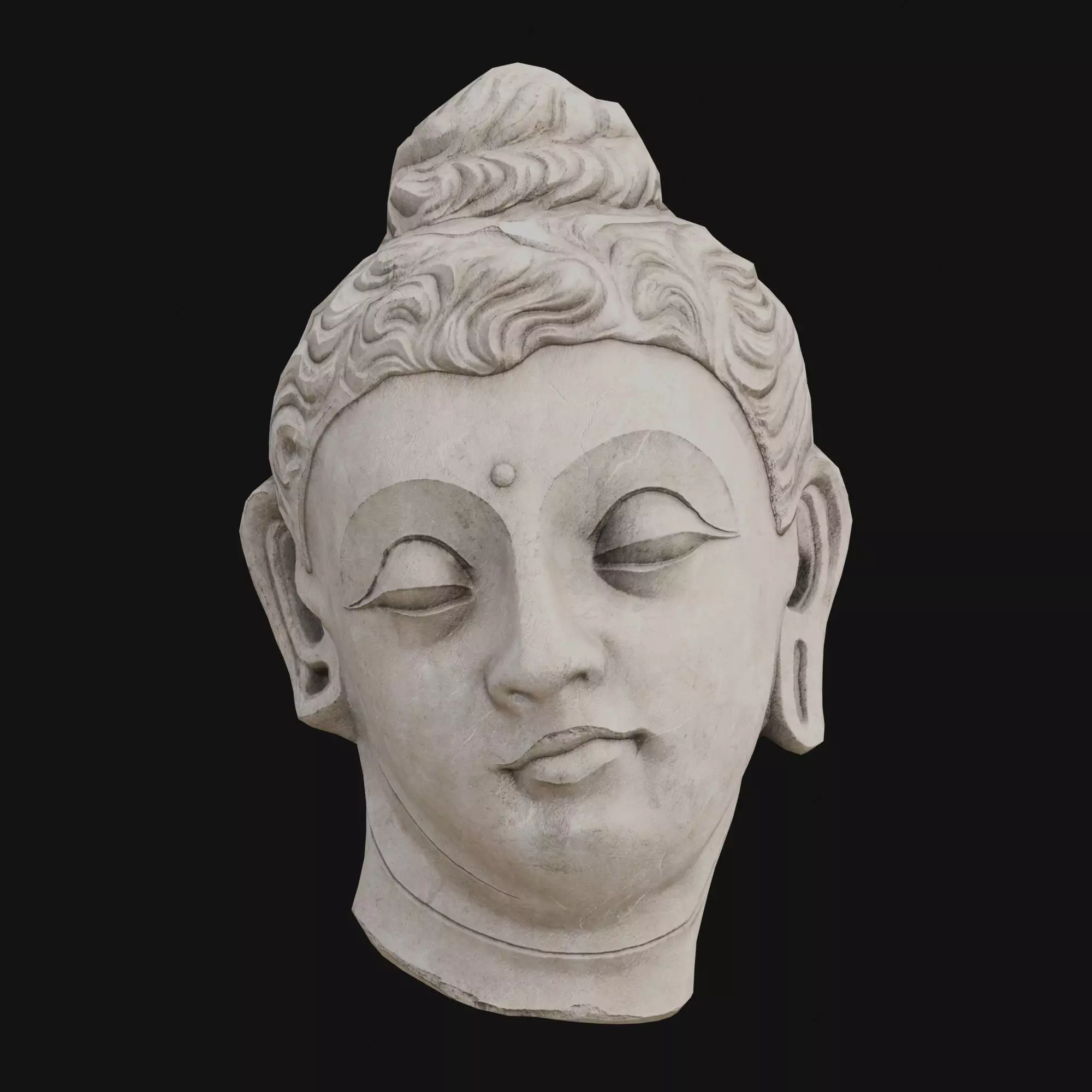 Nepal Buddhist Sculptures And Artifacts 3D Model Collection Low-poly 3D model_27