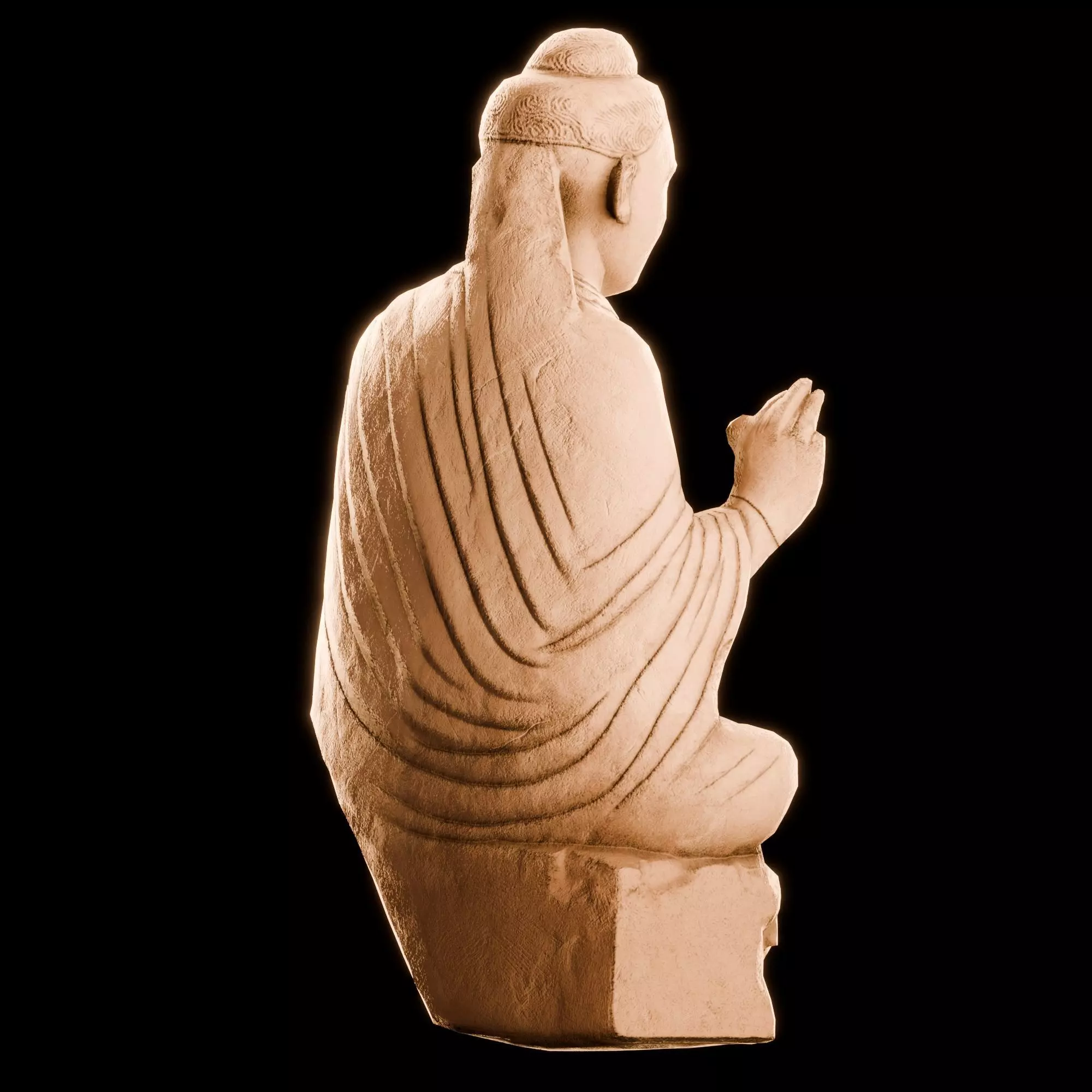 Nepal Buddhist Sculptures And Artifacts 3D Model Collection Low-poly 3D model_55