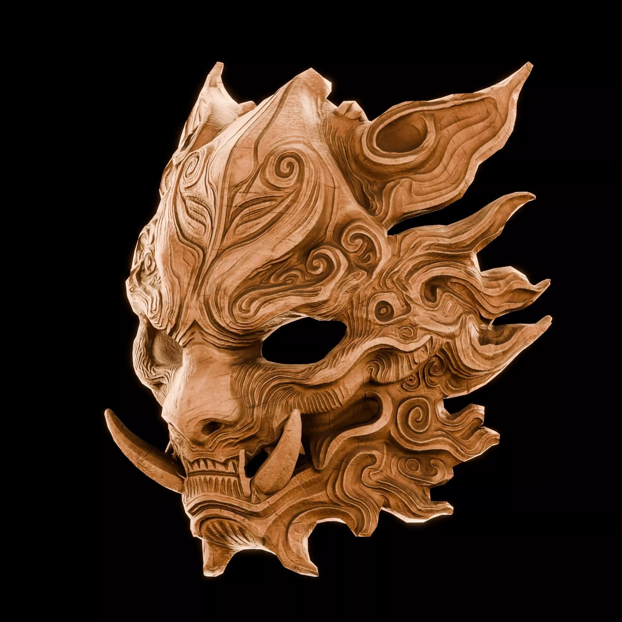 Nepal Buddhist Sculptures And Artifacts 3D Model Collection Low-poly 3D model_7