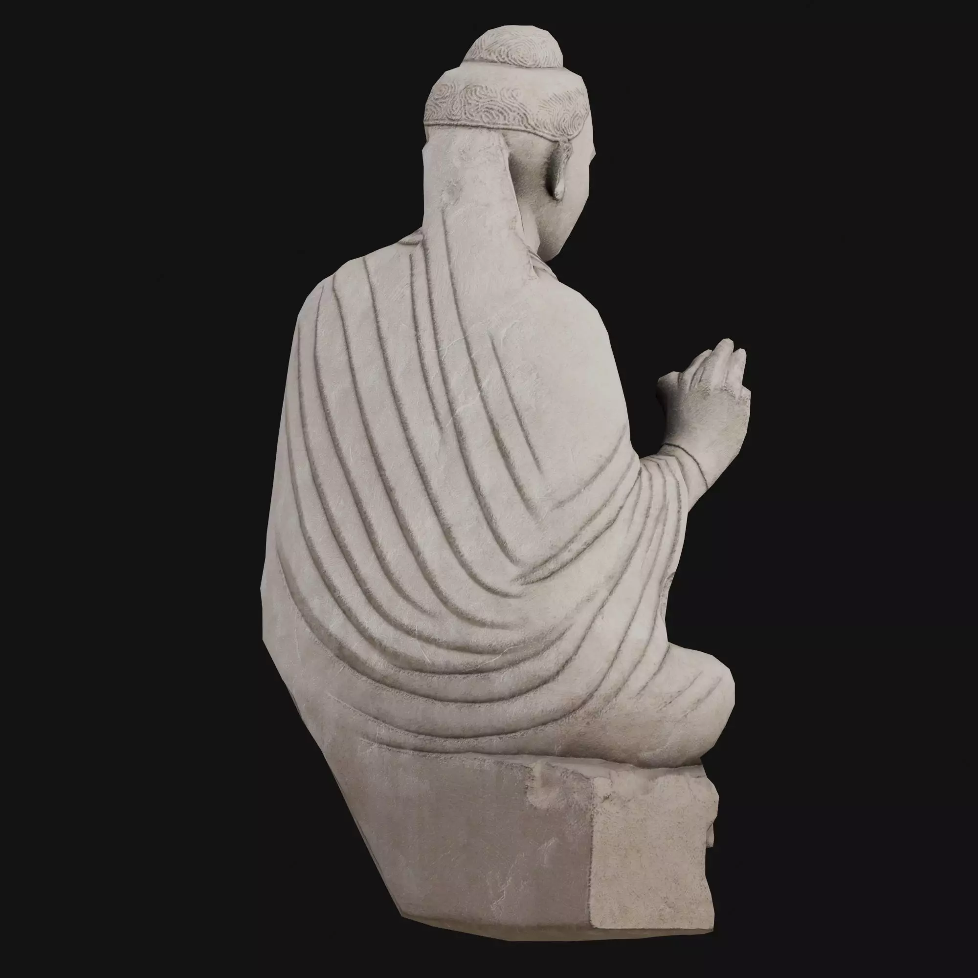 Nepal Buddhist Sculptures And Artifacts 3D Model Collection Low-poly 3D model_56