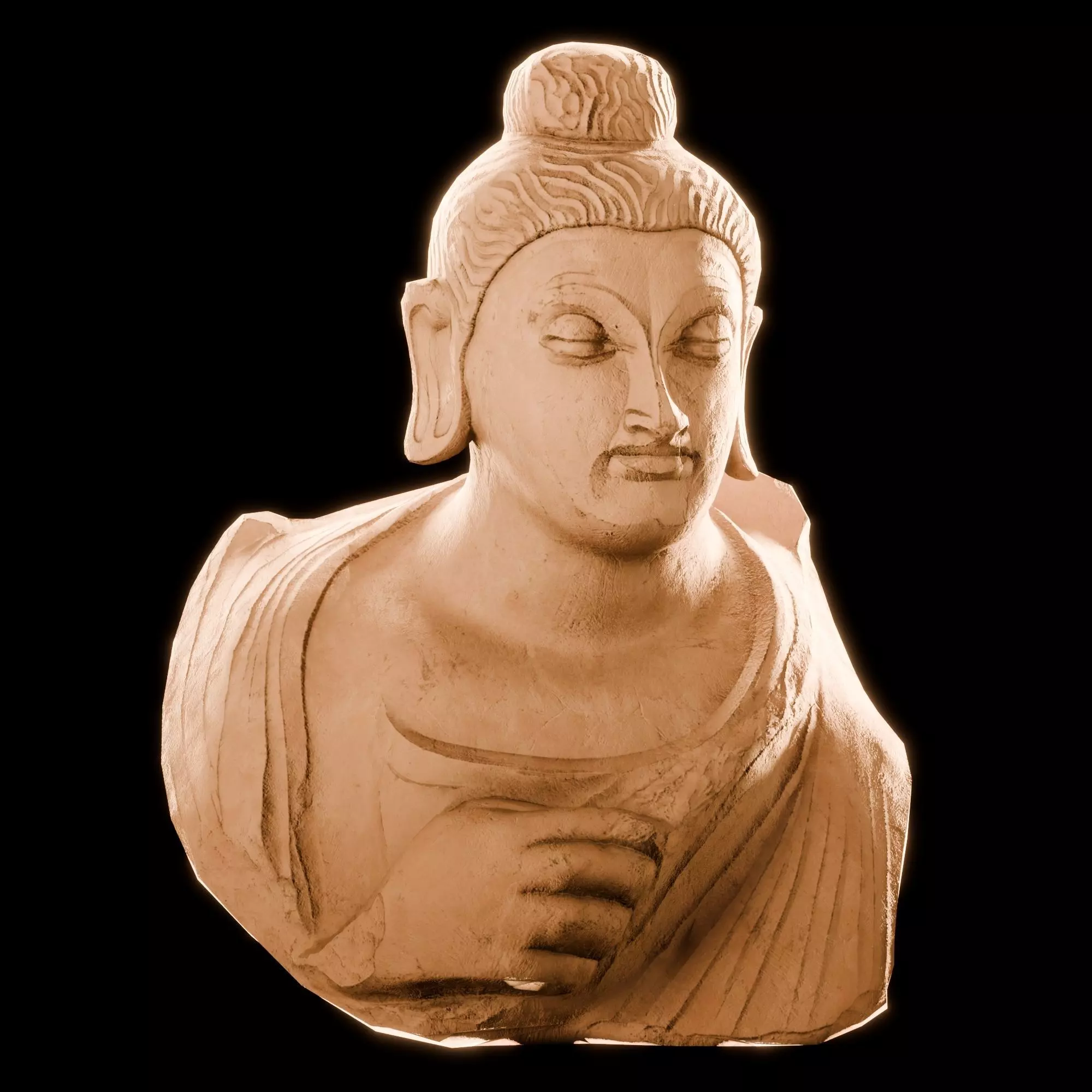 Nepal Buddhist Sculptures And Artifacts 3D Model Collection Low-poly 3D model_100