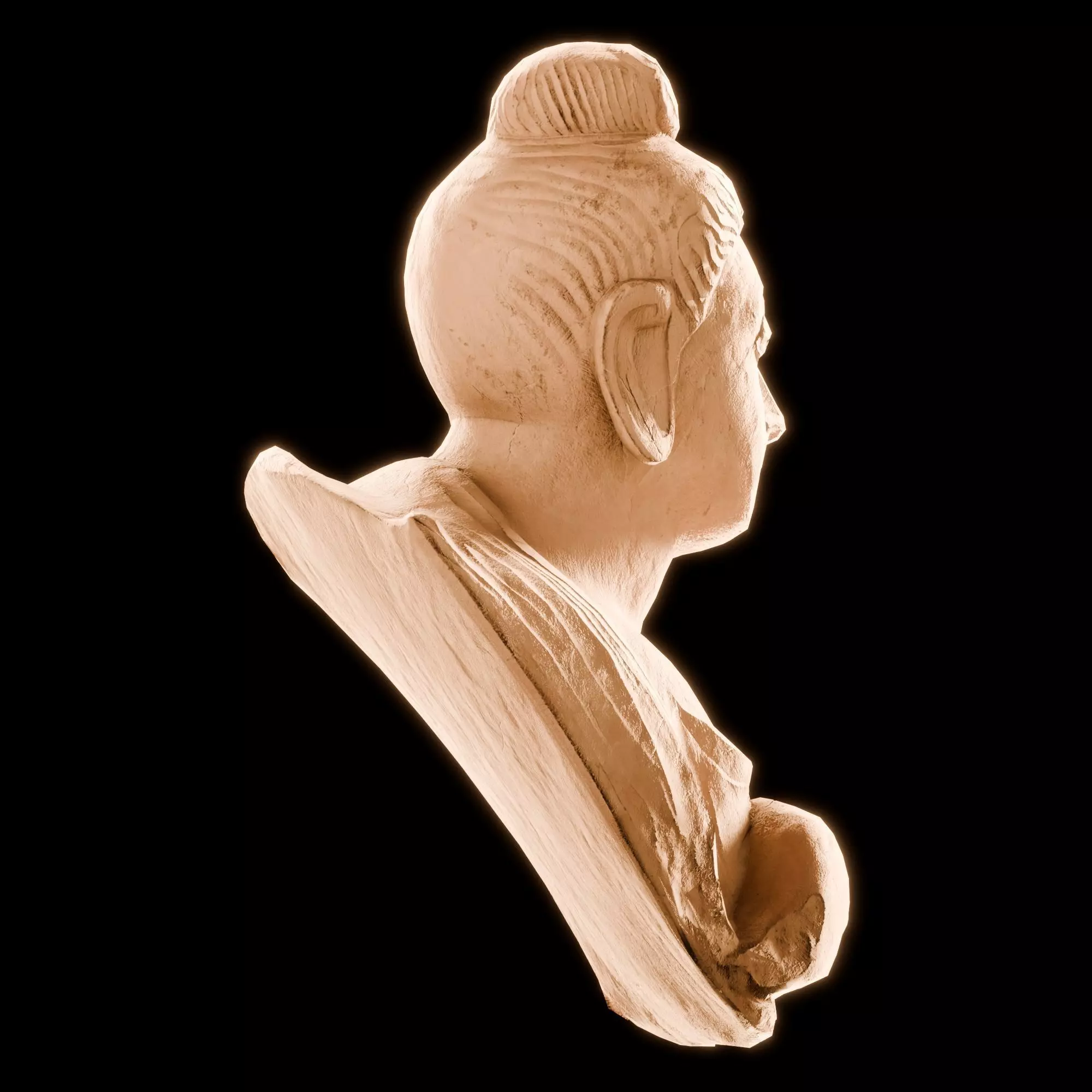 Nepal Buddhist Sculptures And Artifacts 3D Model Collection Low-poly 3D model_101