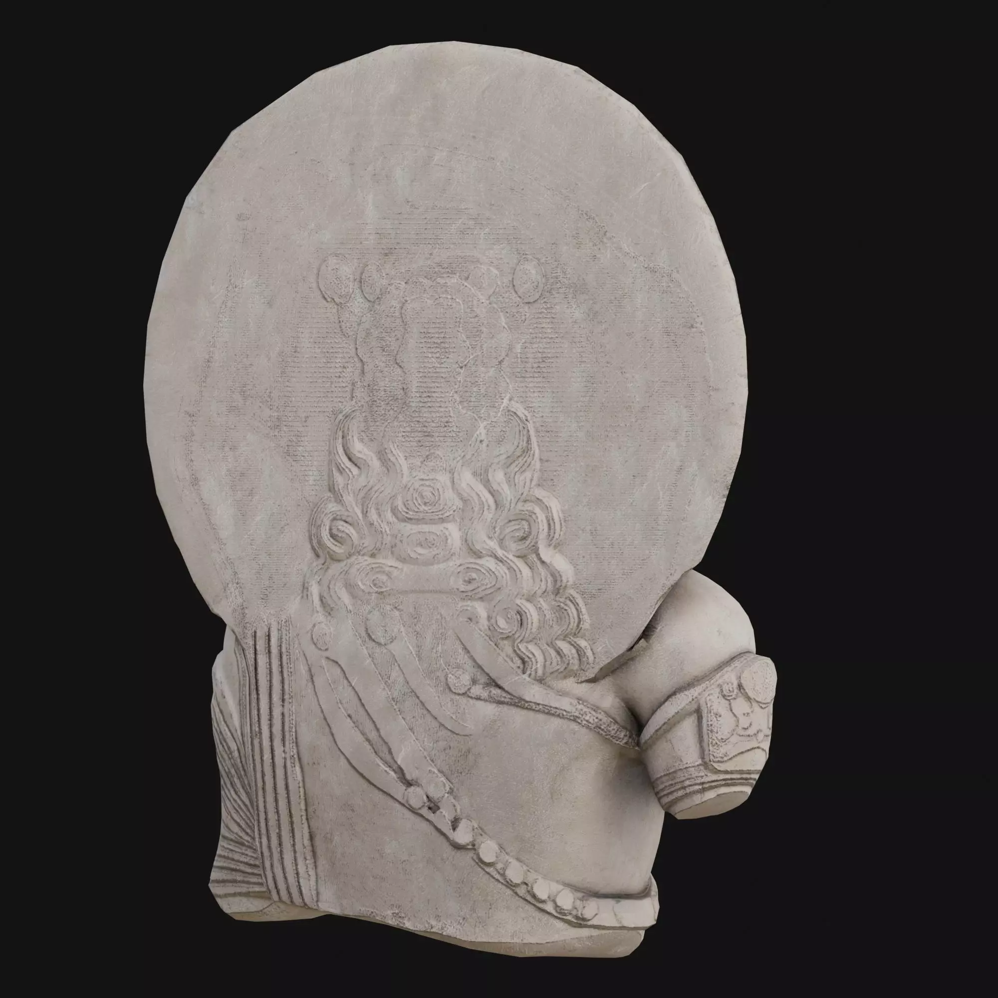 Nepal Buddhist Sculptures And Artifacts 3D Model Collection Low-poly 3D model_85