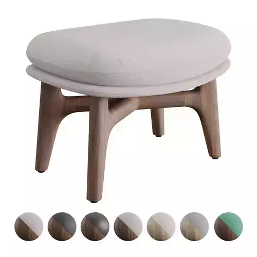 De La Espada - Neri and Hu Solo Ottoman 751O - 