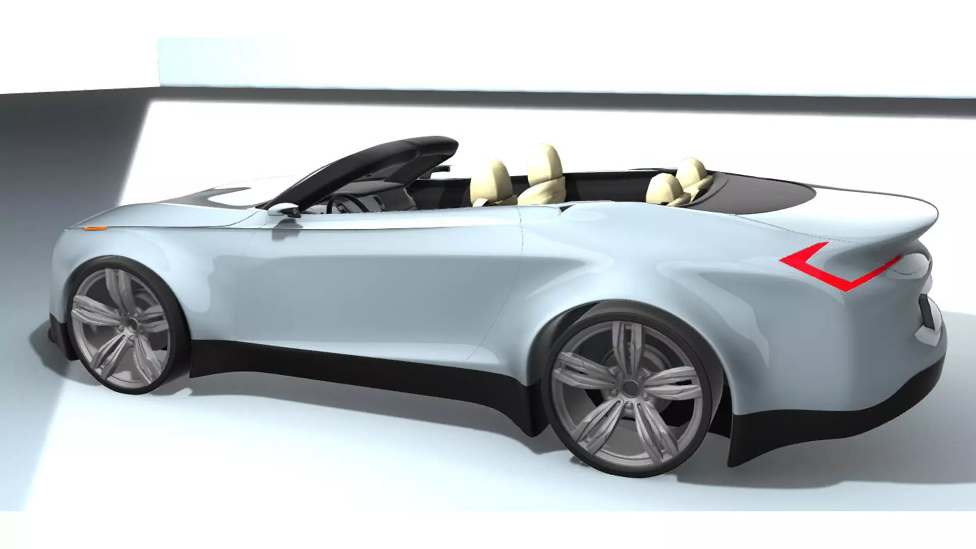 Cabrio Concept Car 3D model_6