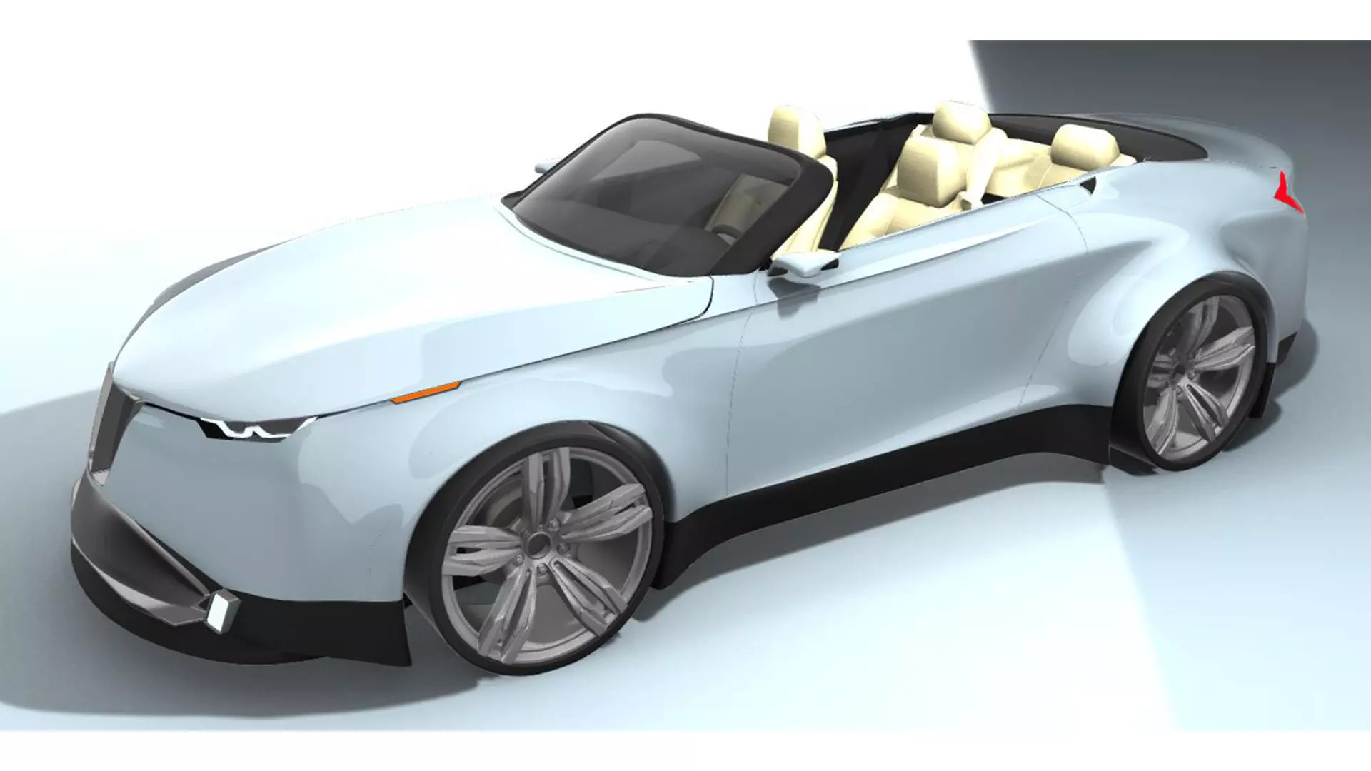 Cabrio Concept Car 3D model_5