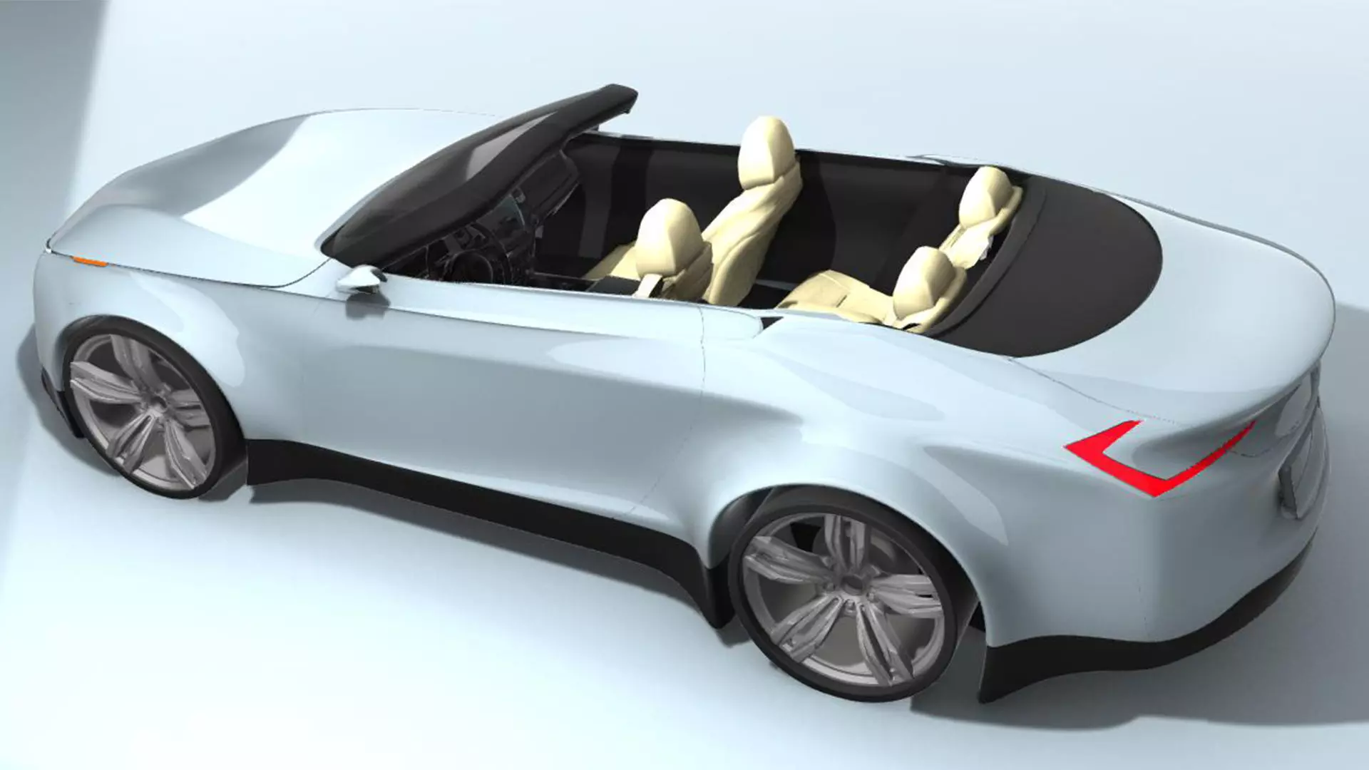 Cabrio Concept Car 3D model_9