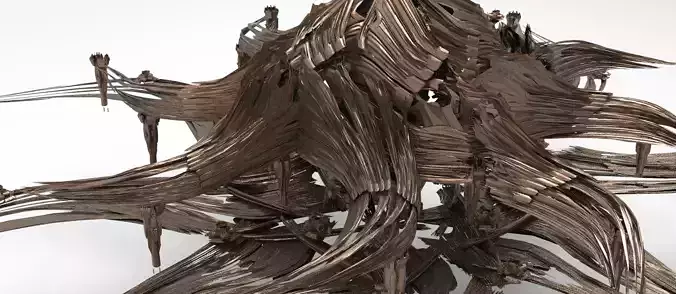 Atlantis Royal coral pointed towers 4 