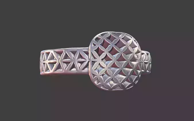flower of life ring