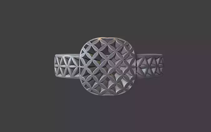 flower of life ring