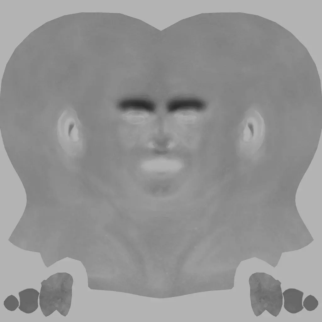 Character The Shadow Enchantress Low-poly 3D model_528