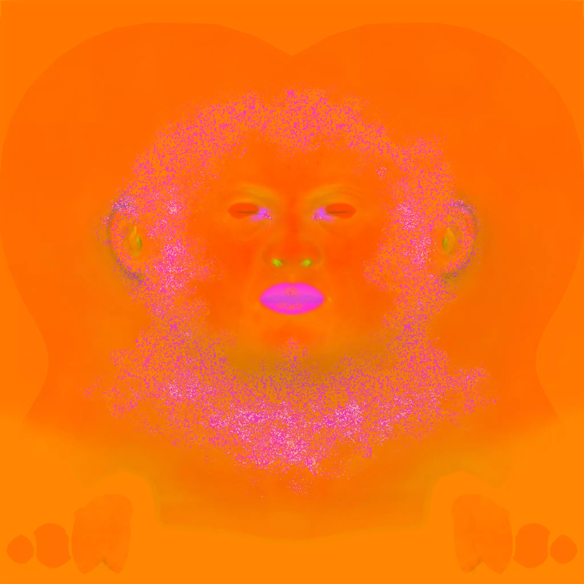 Character The Shadow Enchantress Low-poly 3D model_517