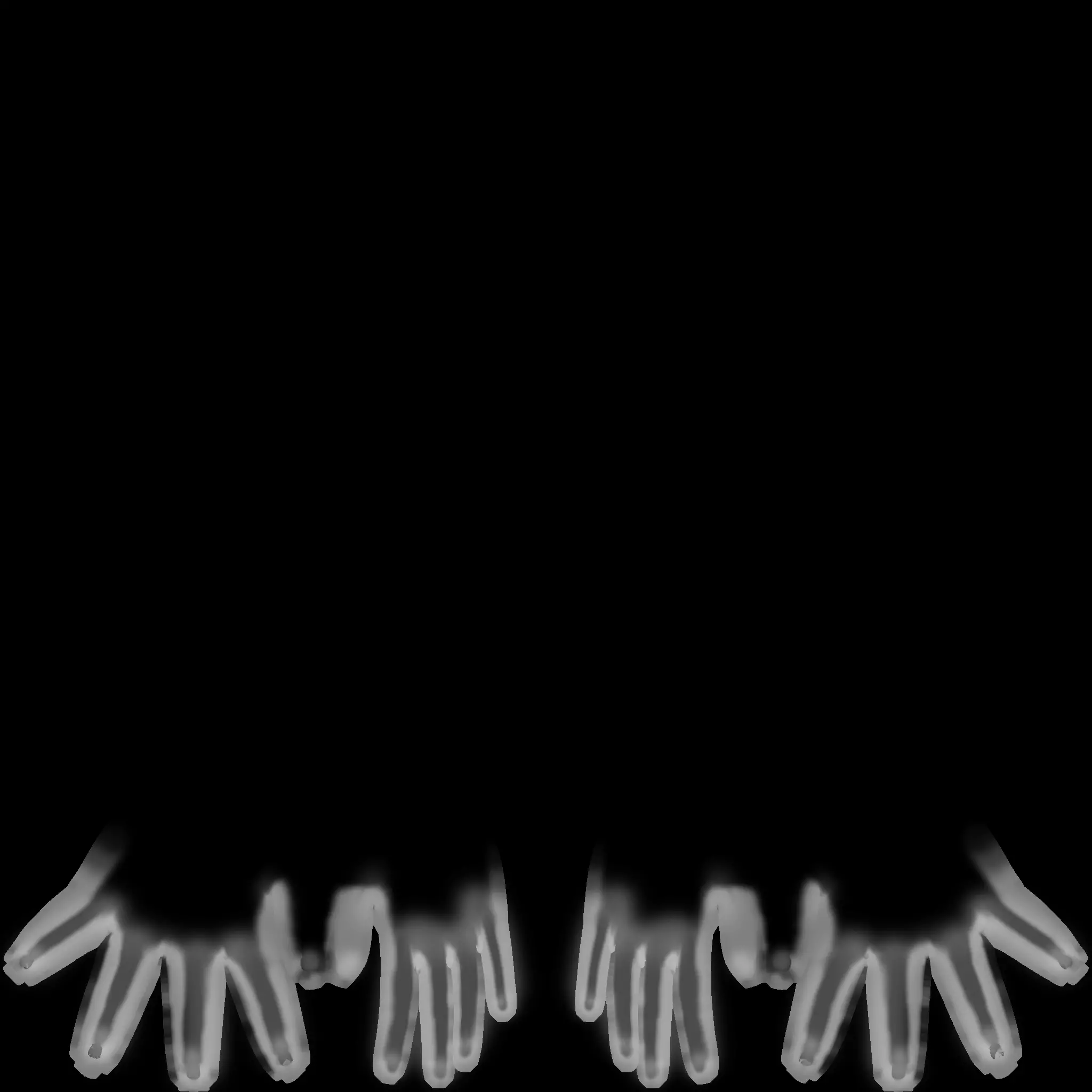 Character The Shadow Enchantress Low-poly 3D model_435