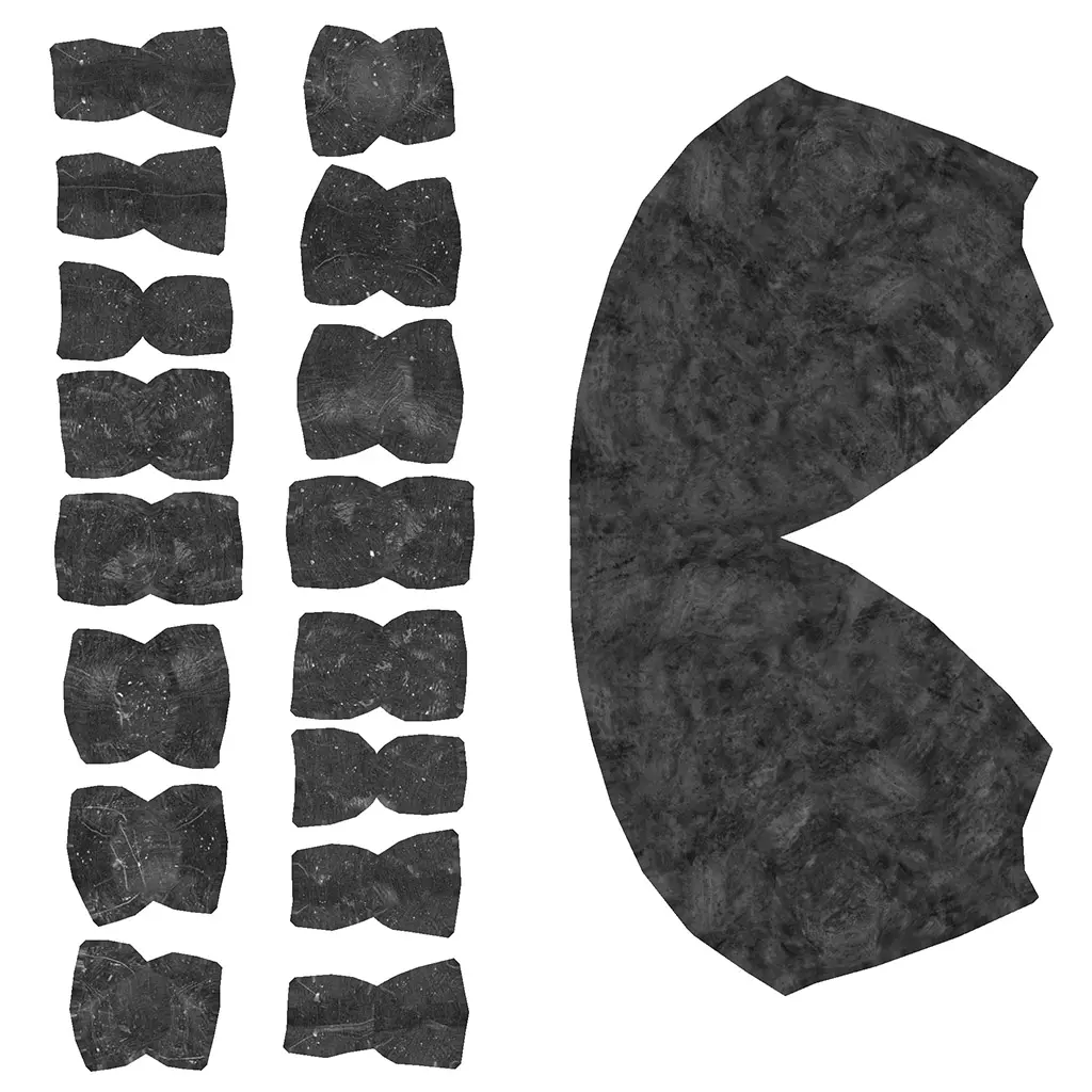 Character The Shadow Enchantress Low-poly 3D model_343