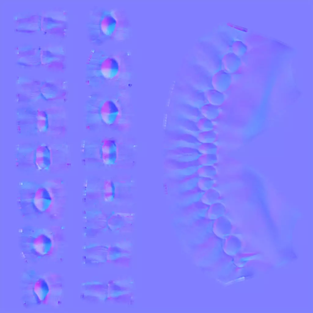 Character The Shadow Enchantress Low-poly 3D model_347