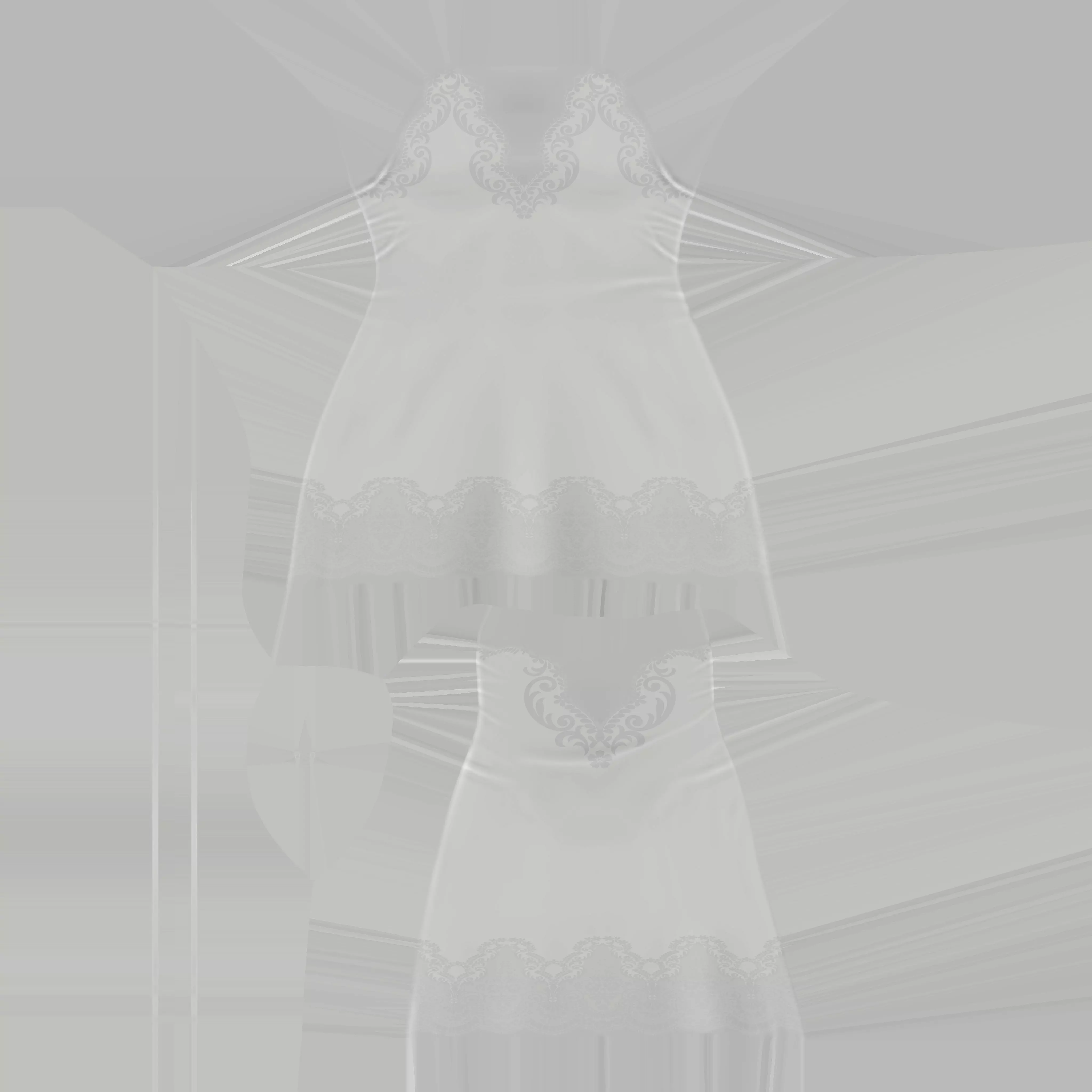 Character The Shadow Enchantress Low-poly 3D model_132