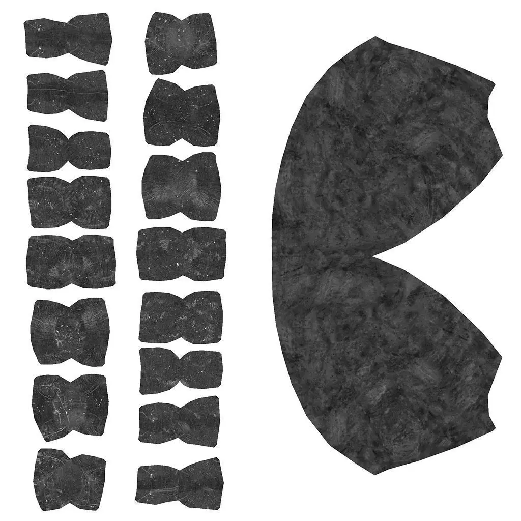 Character The Shadow Enchantress Low-poly 3D model_359