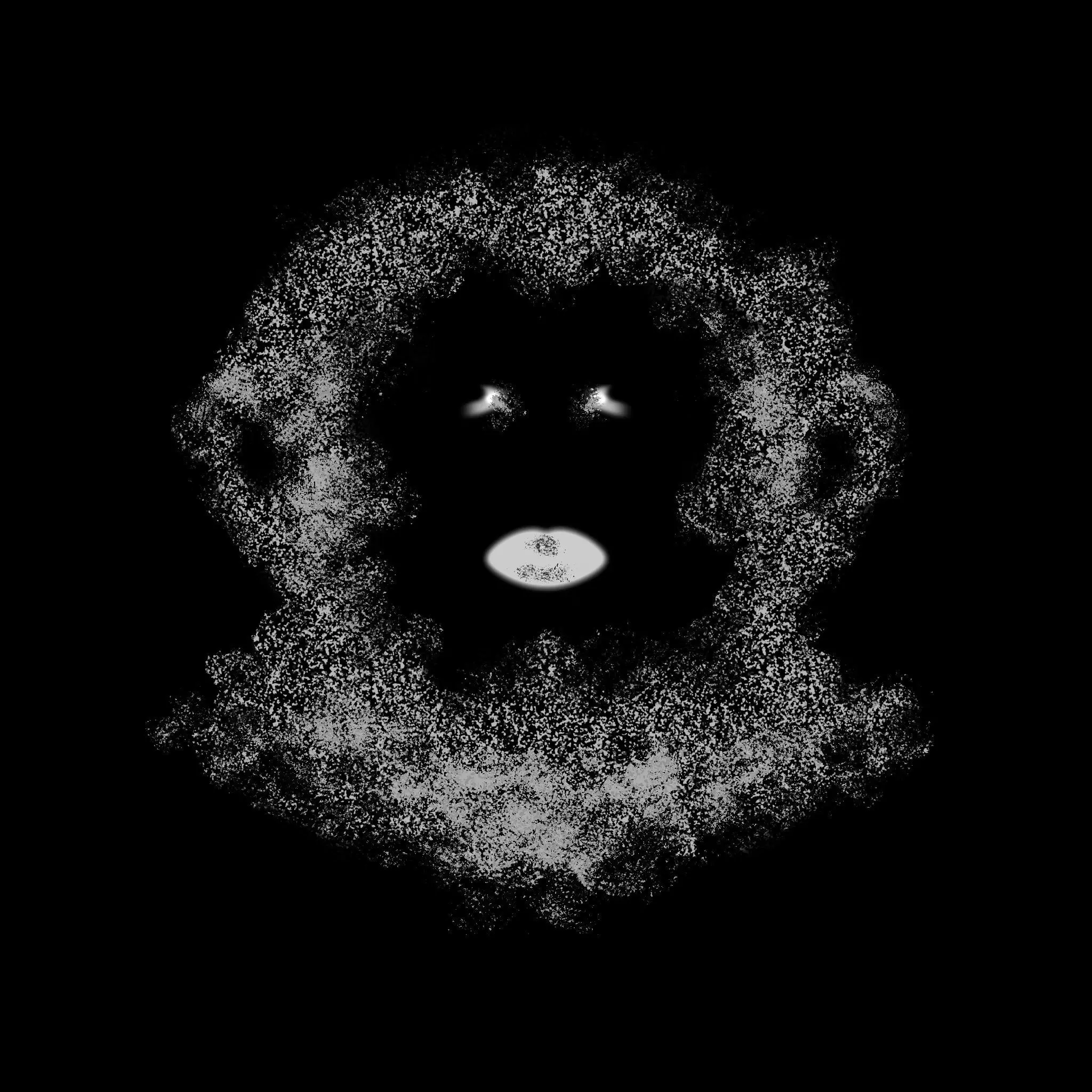 Character The Shadow Enchantress Low-poly 3D model_500