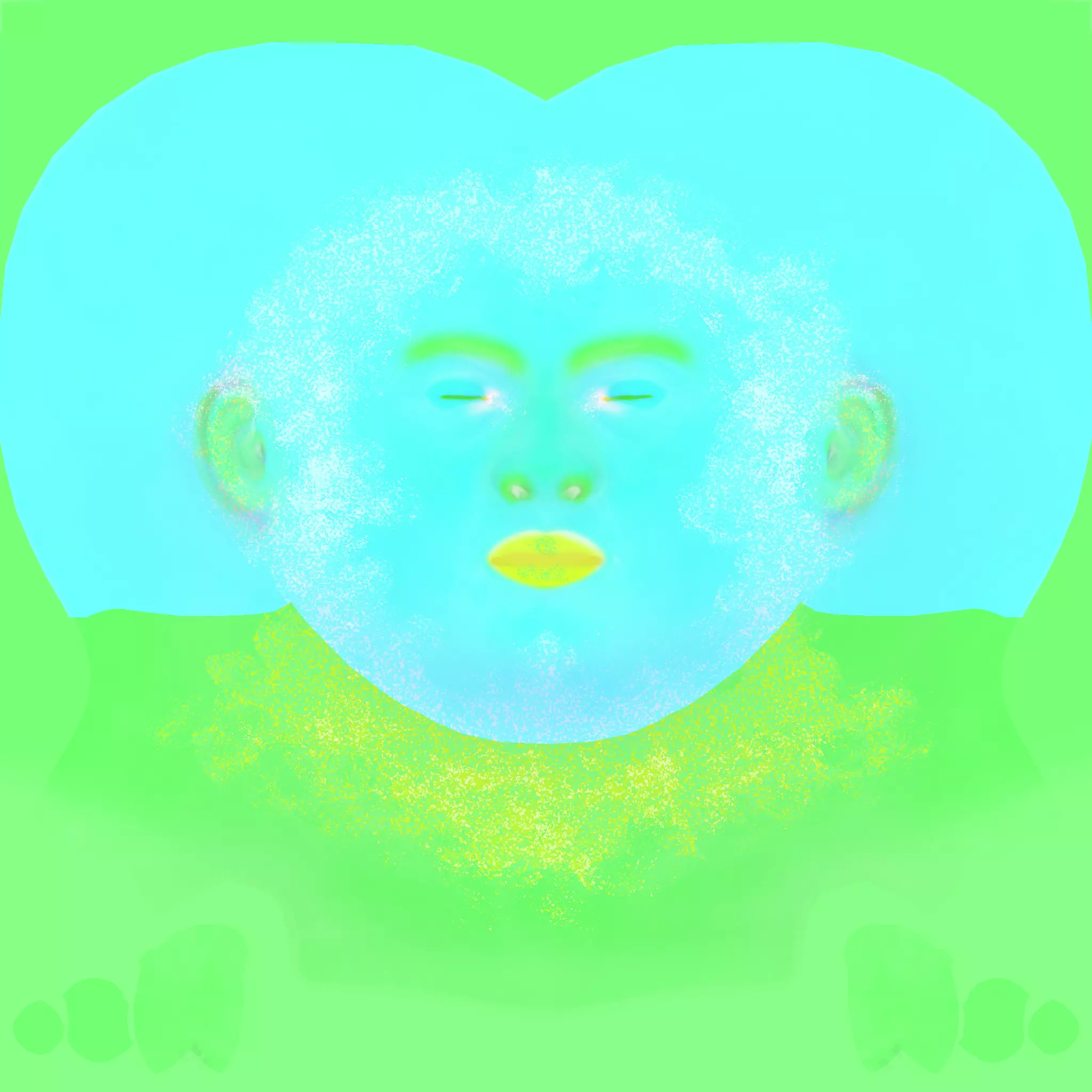 Character The Shadow Enchantress Low-poly 3D model_498