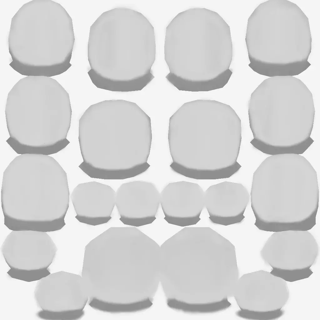 Character The Shadow Enchantress Low-poly 3D model_391