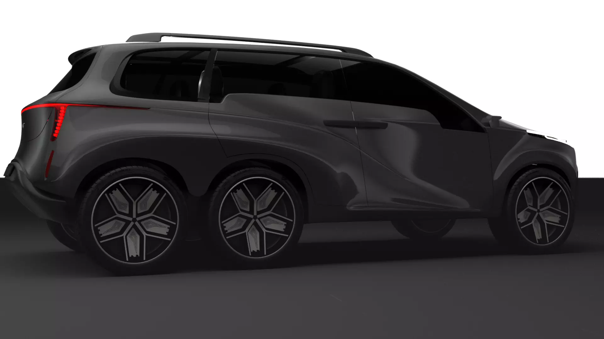 6x6 SUV Concept 3D model_7