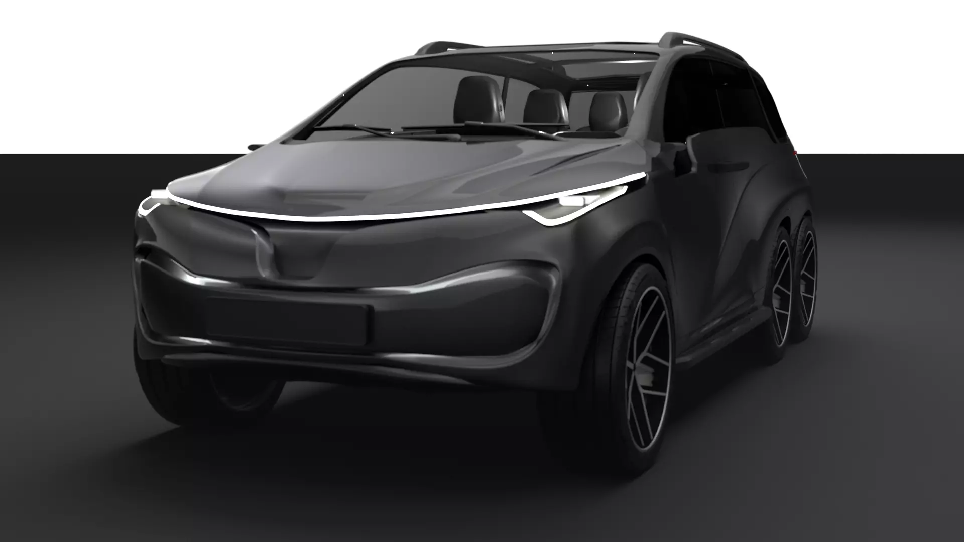 6x6 SUV Concept 3D model_3