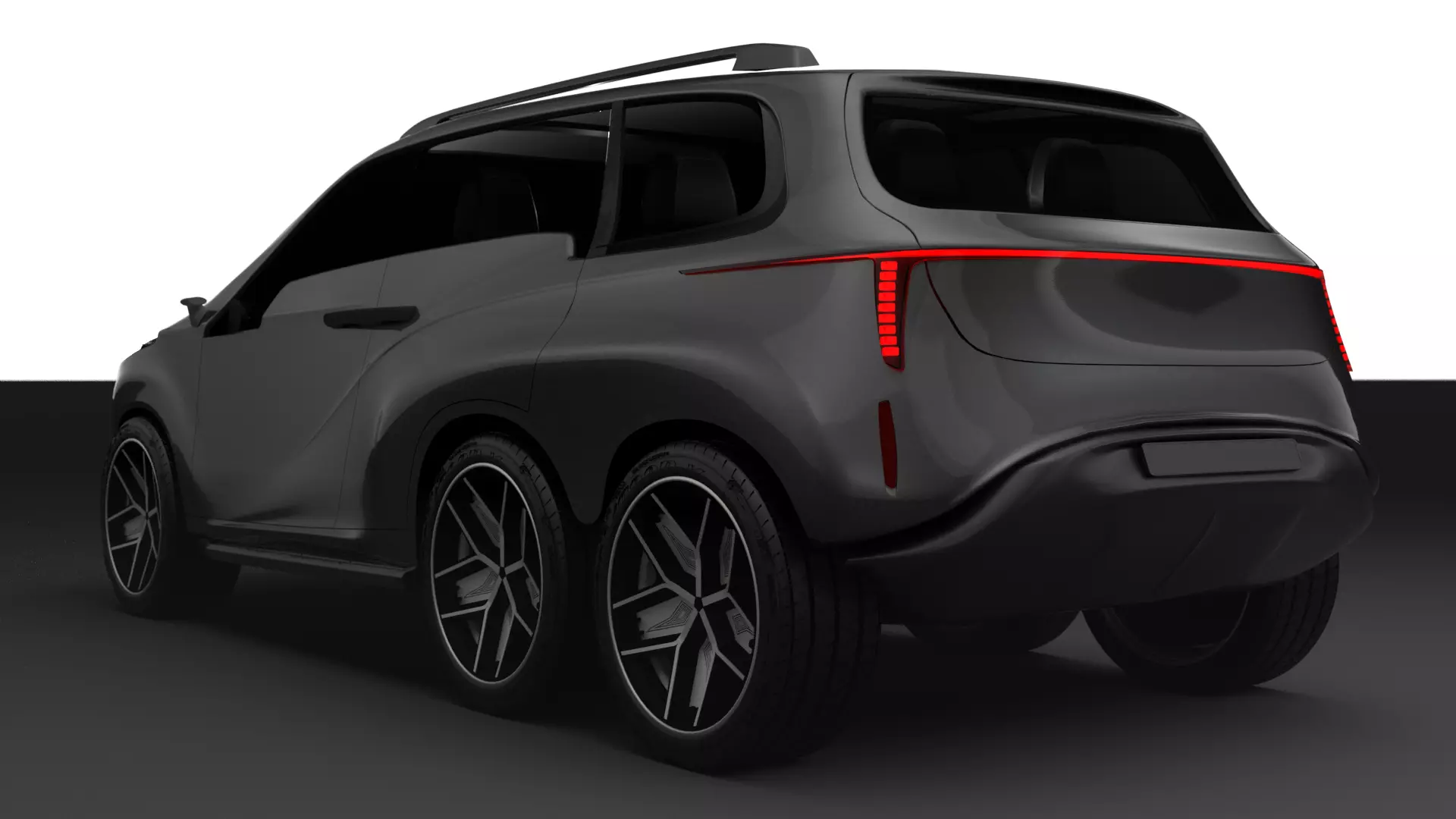 6x6 SUV Concept 3D model_2