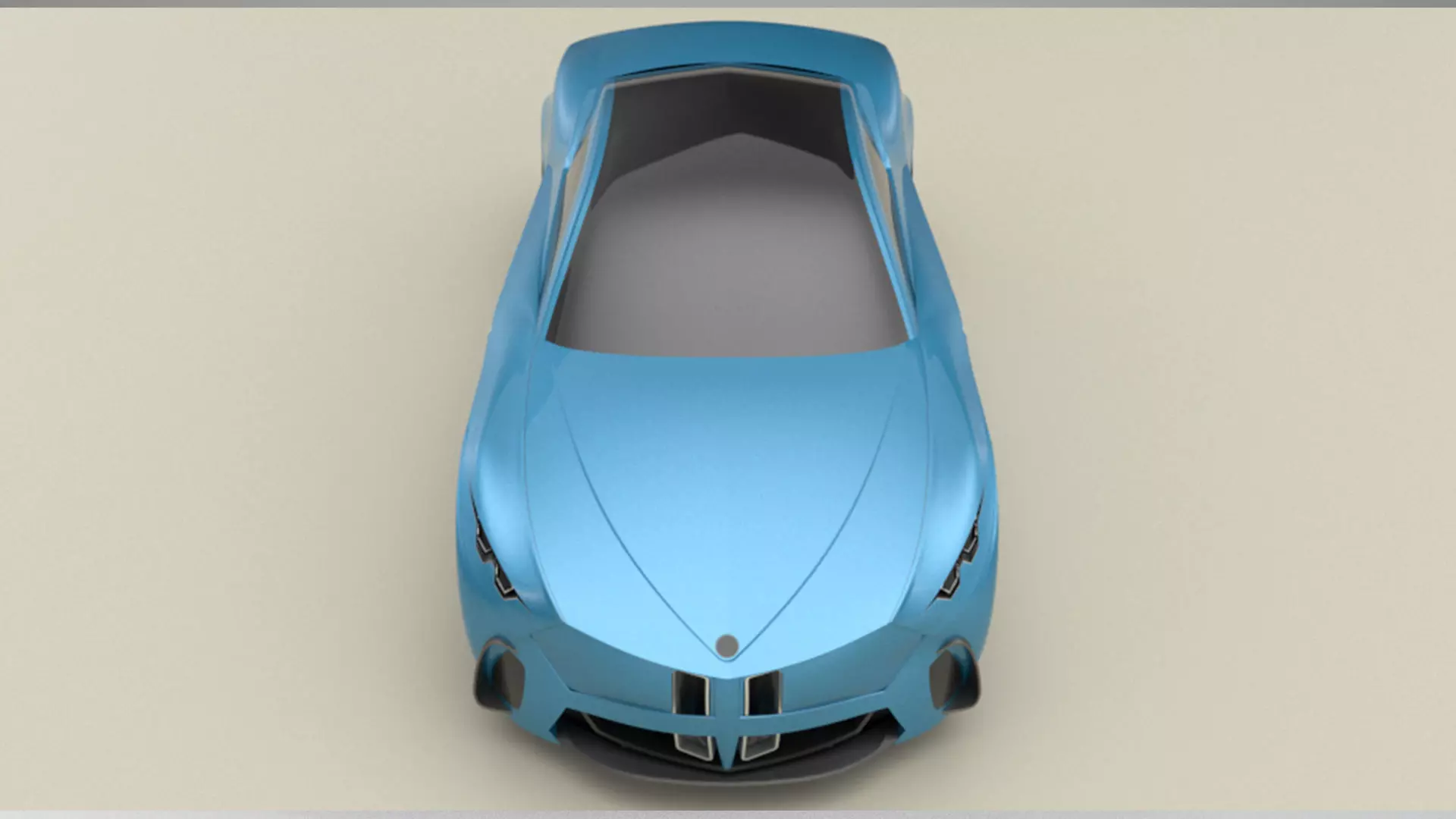 Tratos Coupe Concept Car 3D model_1