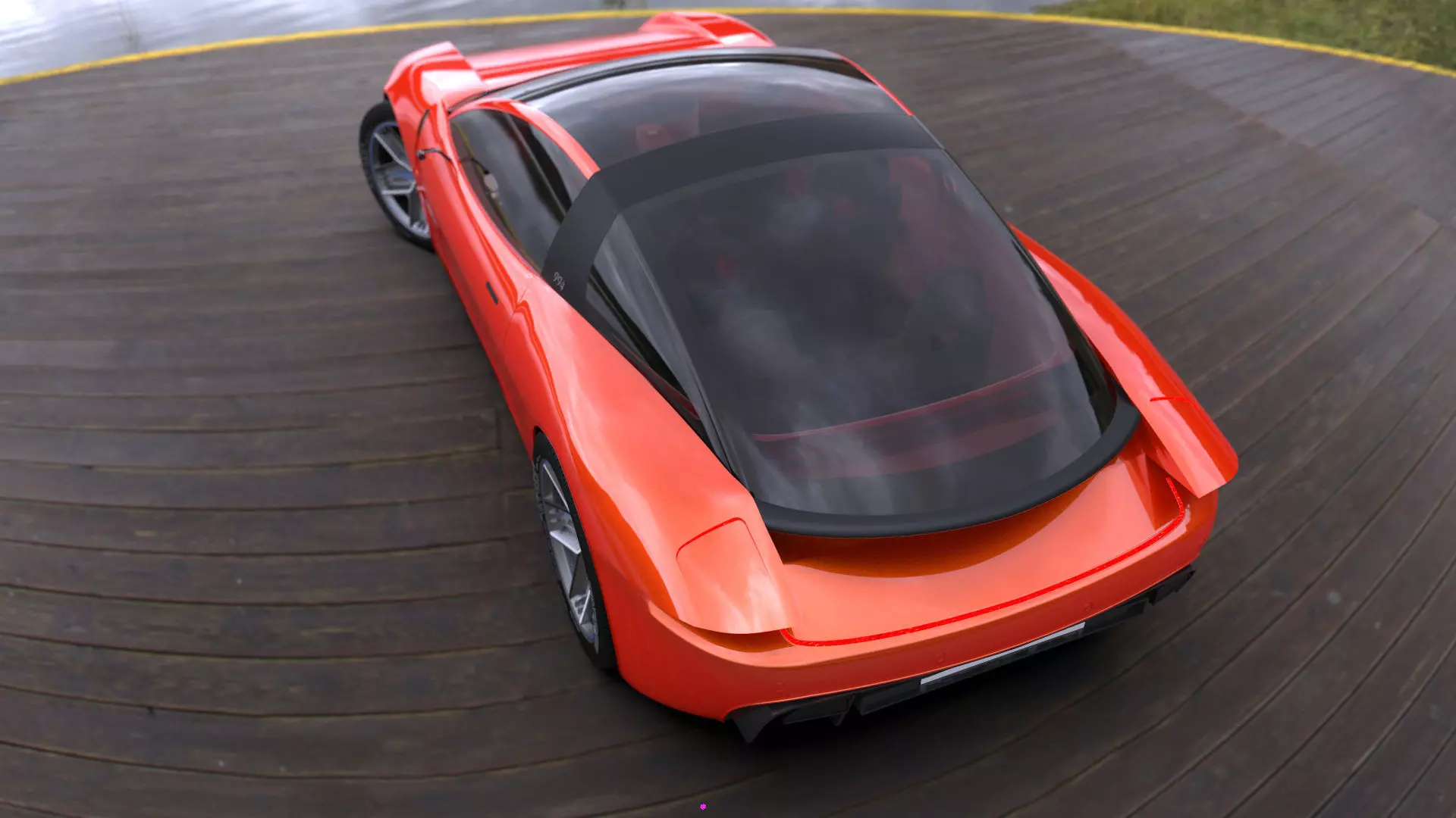 Coupe Concept Design 3D model_1