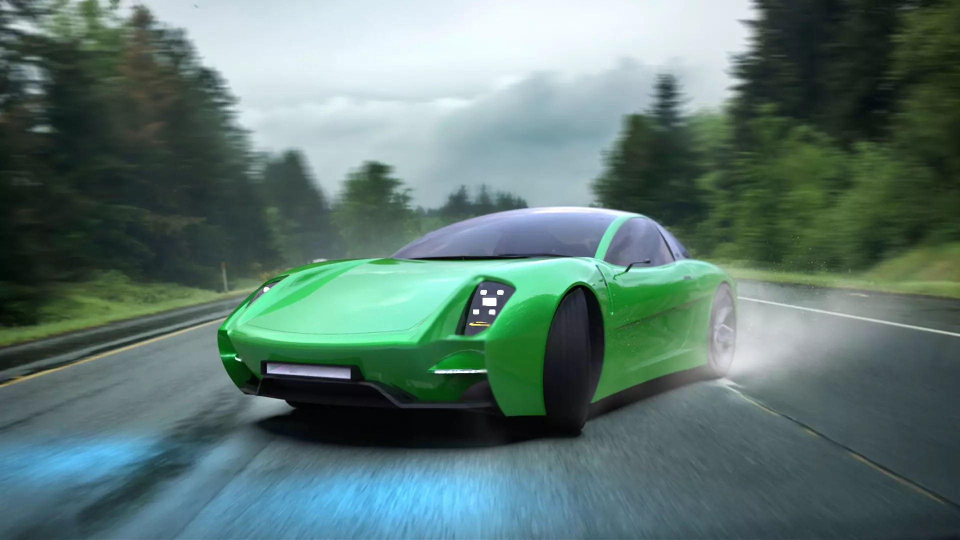 Coupe Concept Design 3D model_0