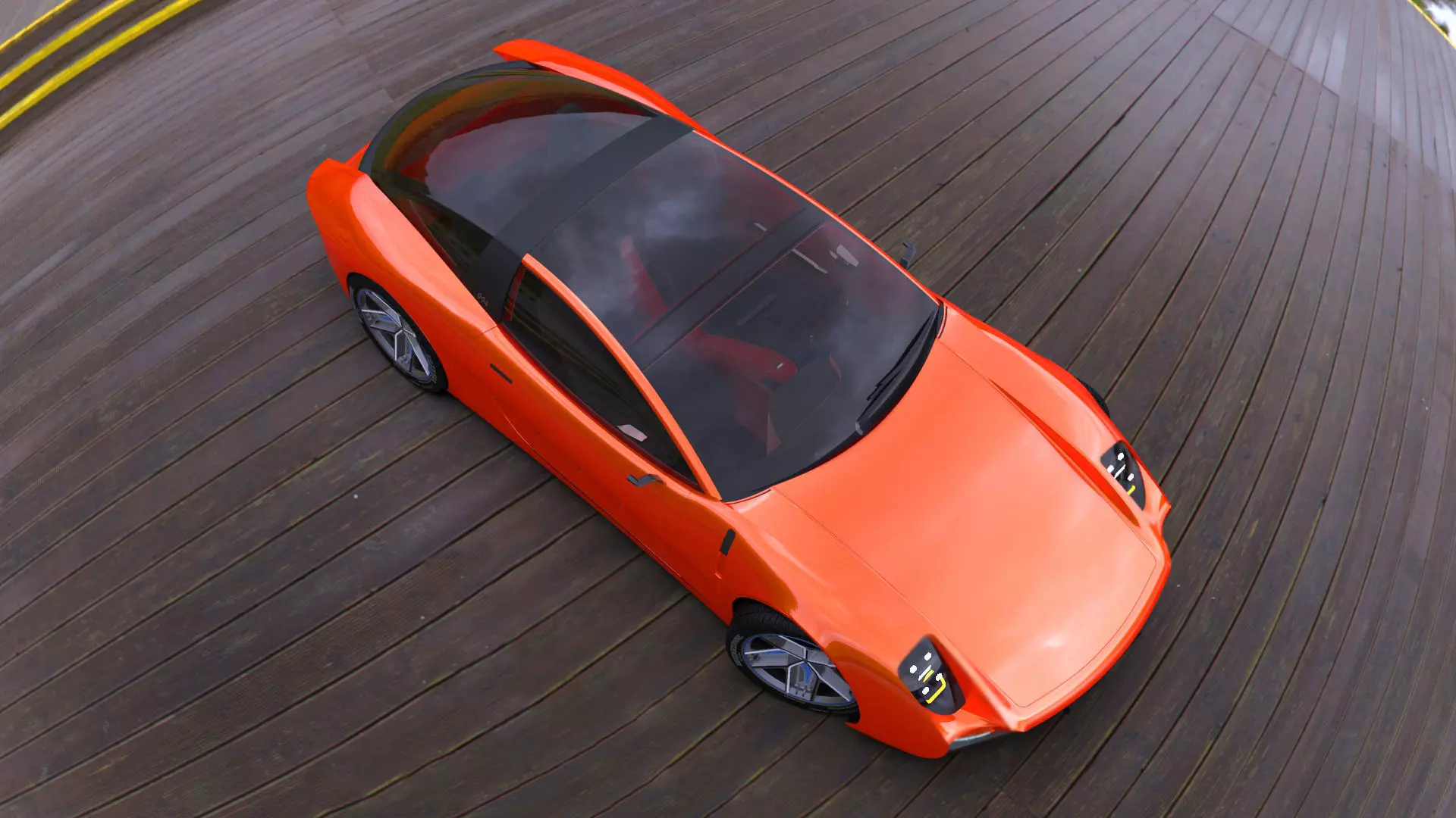 Coupe Concept Design 3D model_5