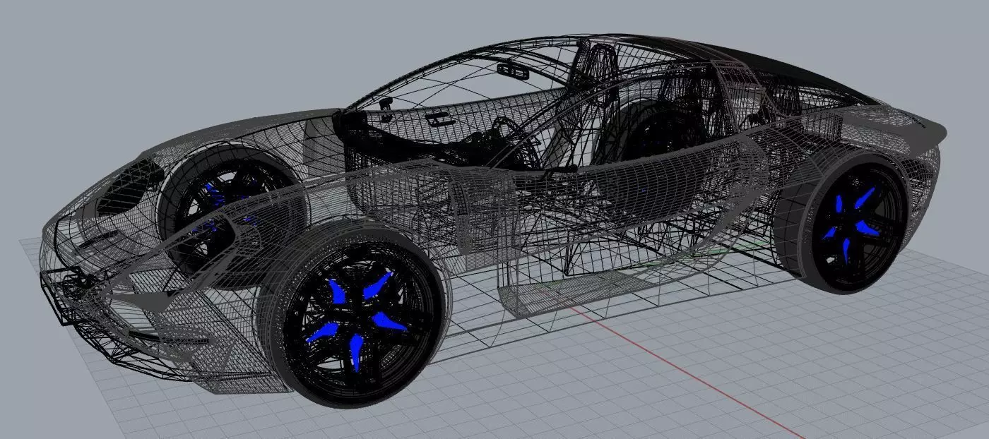 Coupe Concept Design 3D model_11