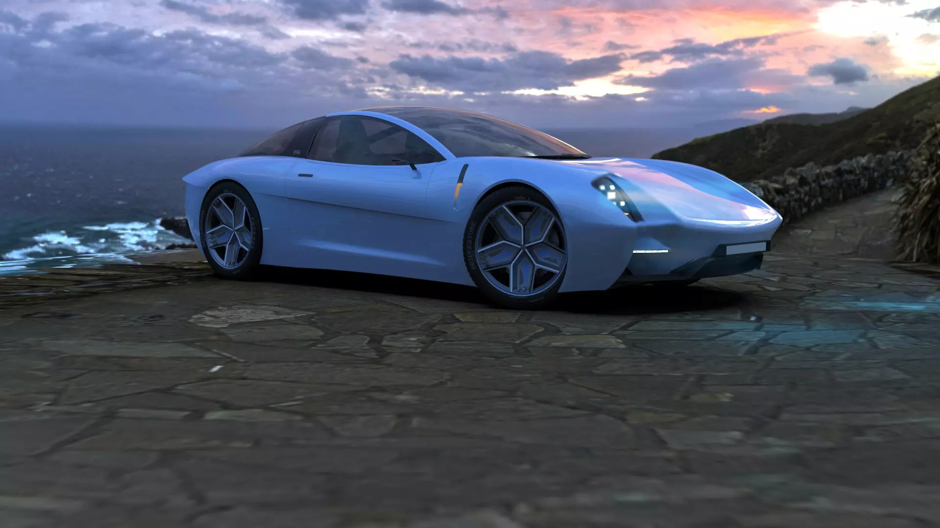 Coupe Concept Design 3D model_7