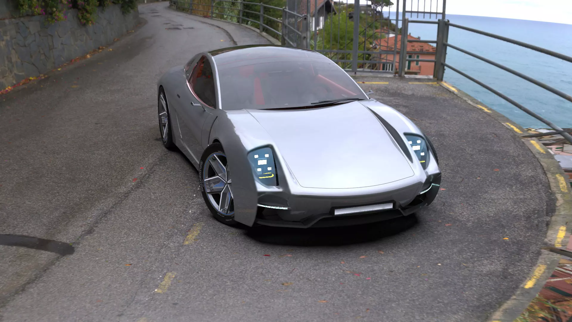 Coupe Concept Design 3D model_8