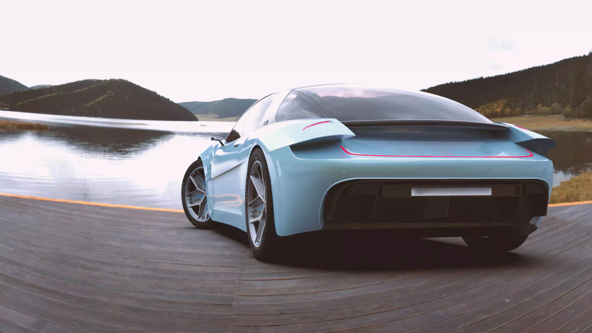 Coupe Concept Design 3D model_3