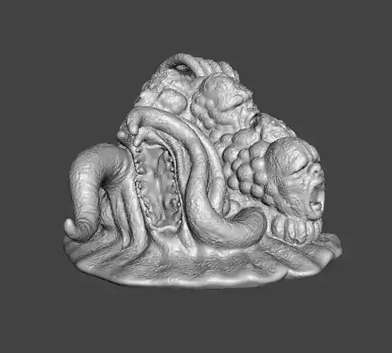 TENTACLE MONSTER CREATURE MODEL FIGURE HORROR FANTASY GAMES RPG