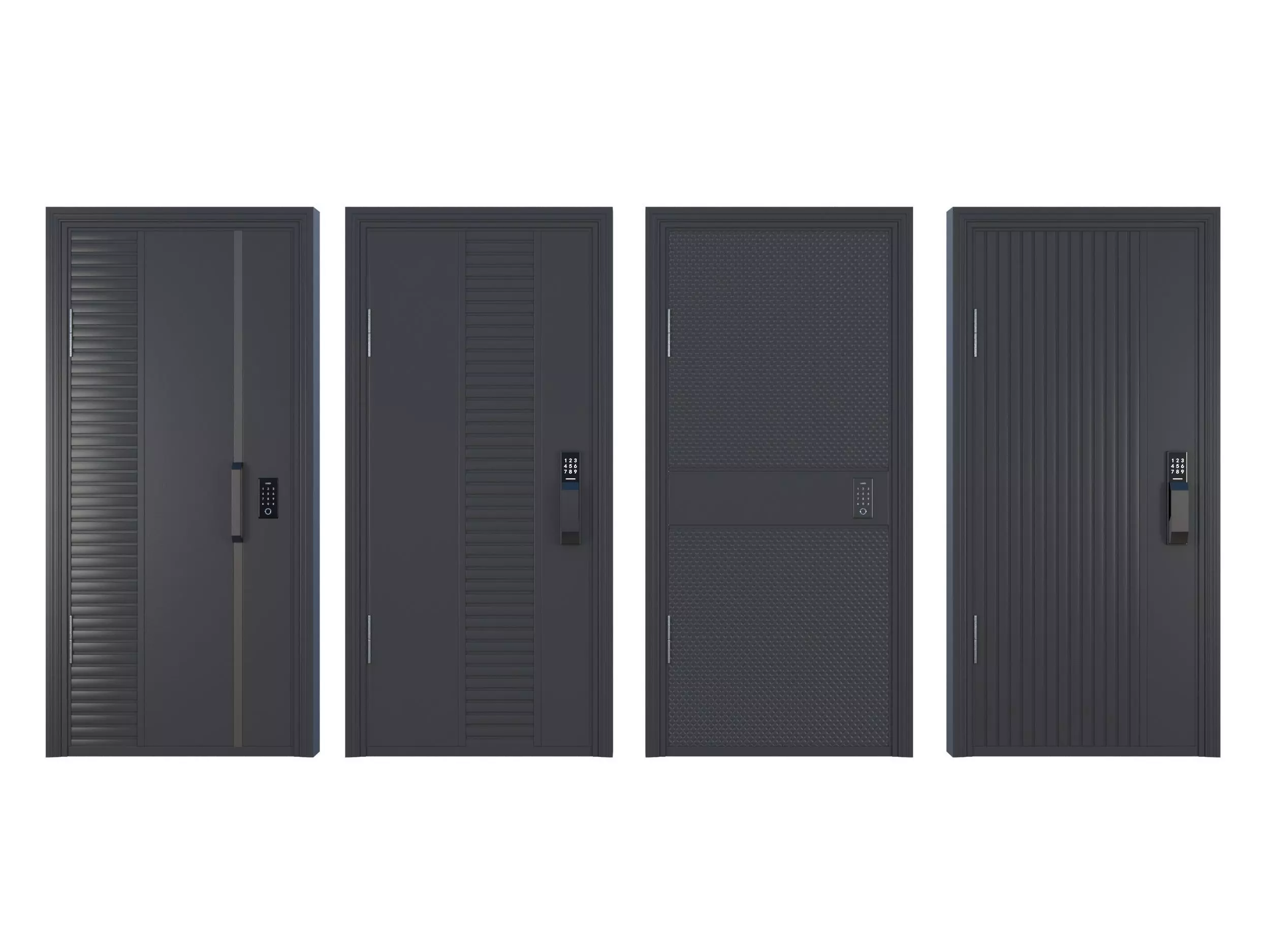 interior door 3D model_0