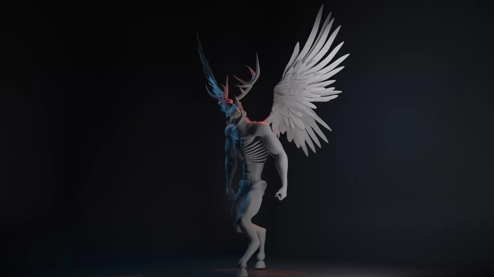 Wendigo 3D model_0