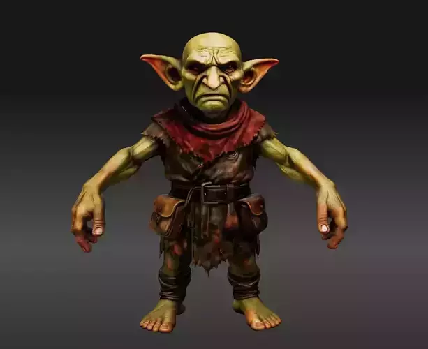 Stylized Goblin Character