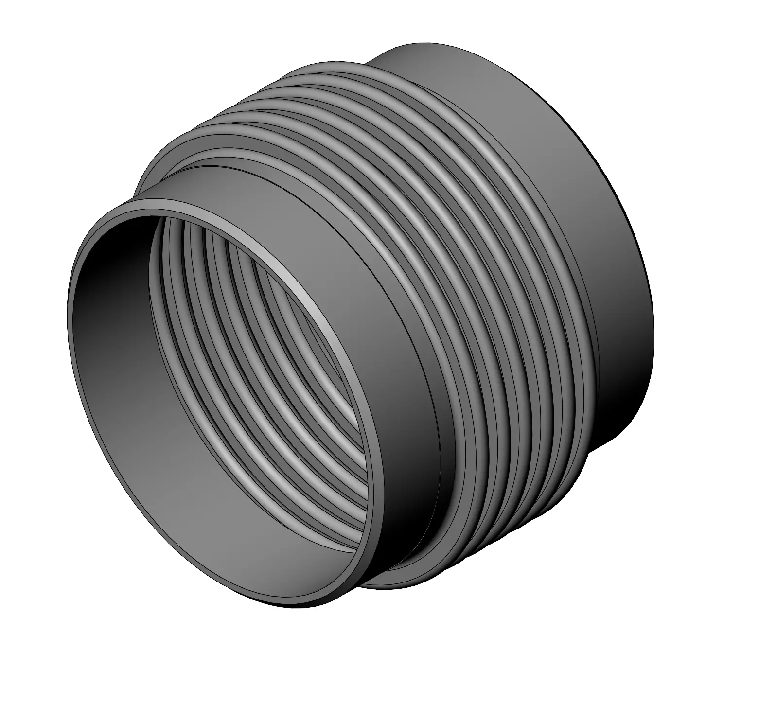 Junta de Expansiva Soldavel - SolidWorks 3D model