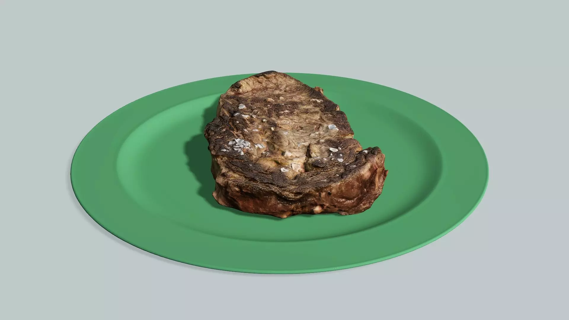 Exclusive Food Set For Lunch S8 Low Poly 3D Model Low-poly 3D model_2