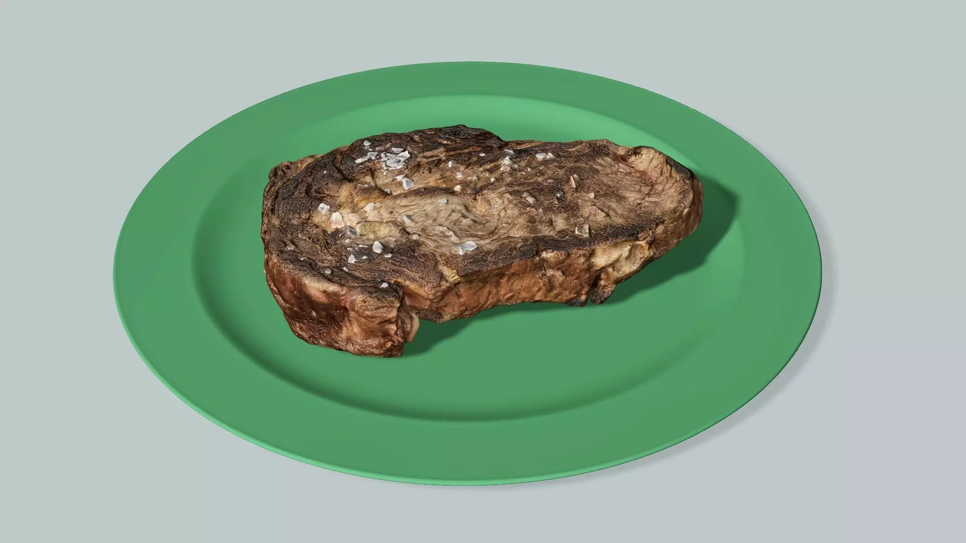 Exclusive Food Set For Lunch S8 Low Poly 3D Model Low-poly 3D model_0