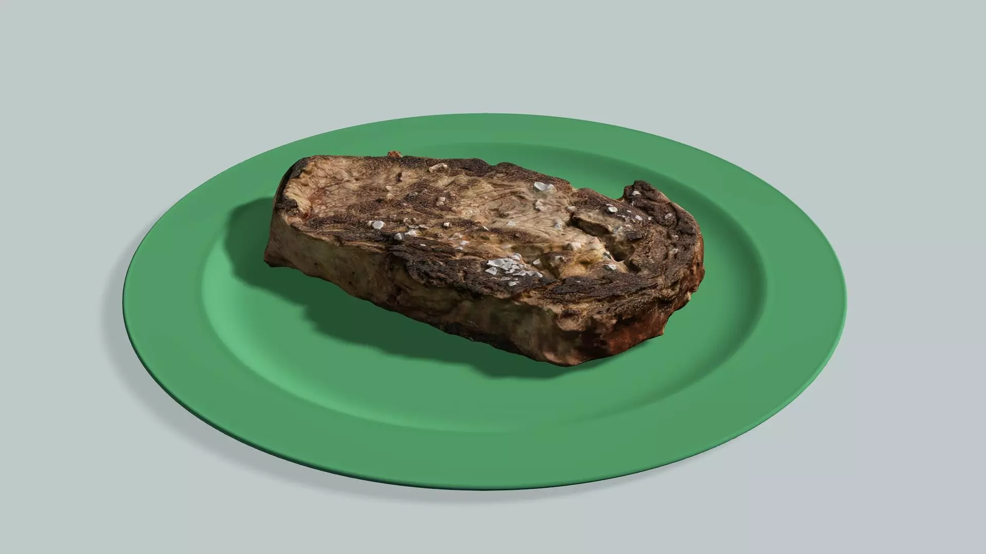 Exclusive Food Set For Lunch S8 Low Poly 3D Model Low-poly 3D model_3