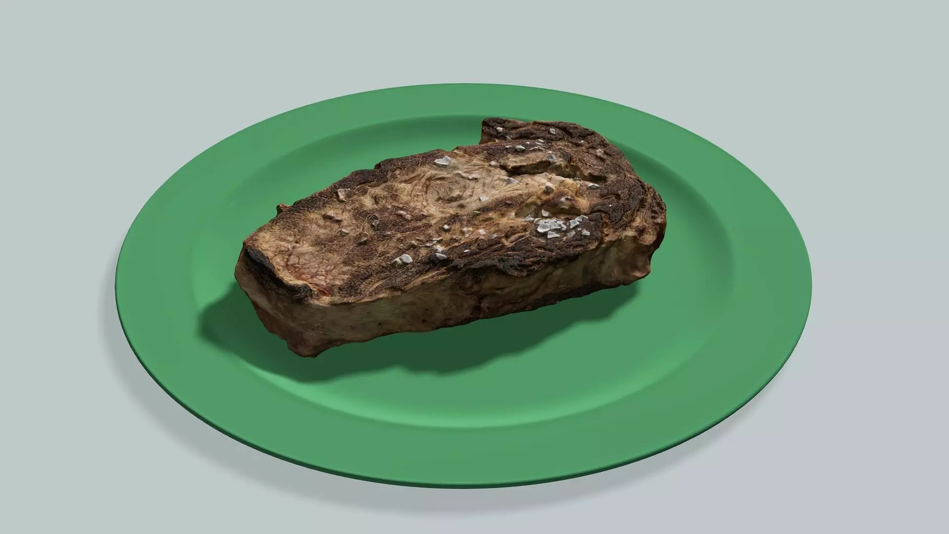 Exclusive Food Set For Lunch S8 Low Poly 3D Model Low-poly 3D model_4