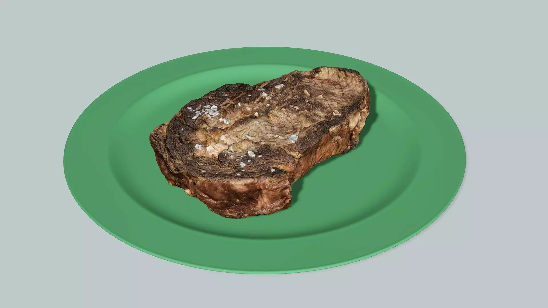 Exclusive Food Set For Lunch S8 Low Poly 3D Model Low-poly 3D model_1