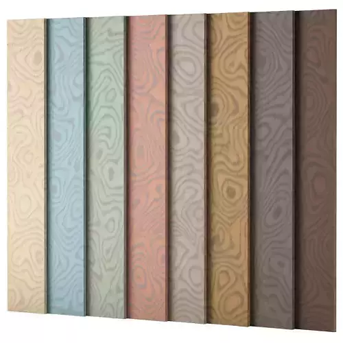 Decorative painted plywood wood material 01 Texture