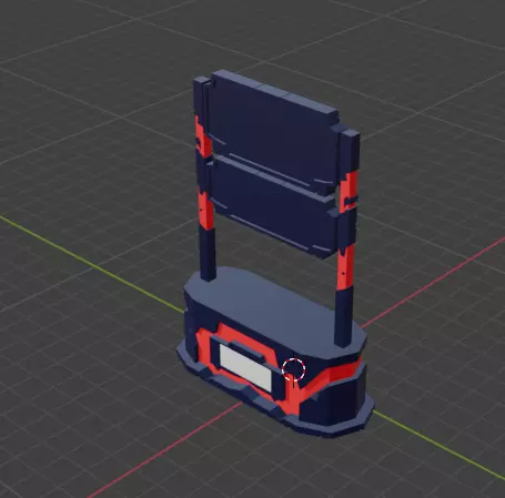 Kid Shop Props Low-poly 3D model_11